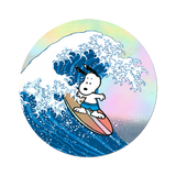 Great Wave Snoopy - Die-Cut Sticker