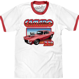 Chevrolet Camaro Z28 Ringer T-Shirt - White/Red
