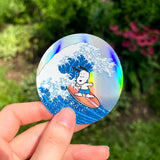 Great Wave Snoopy - Die-Cut Sticker