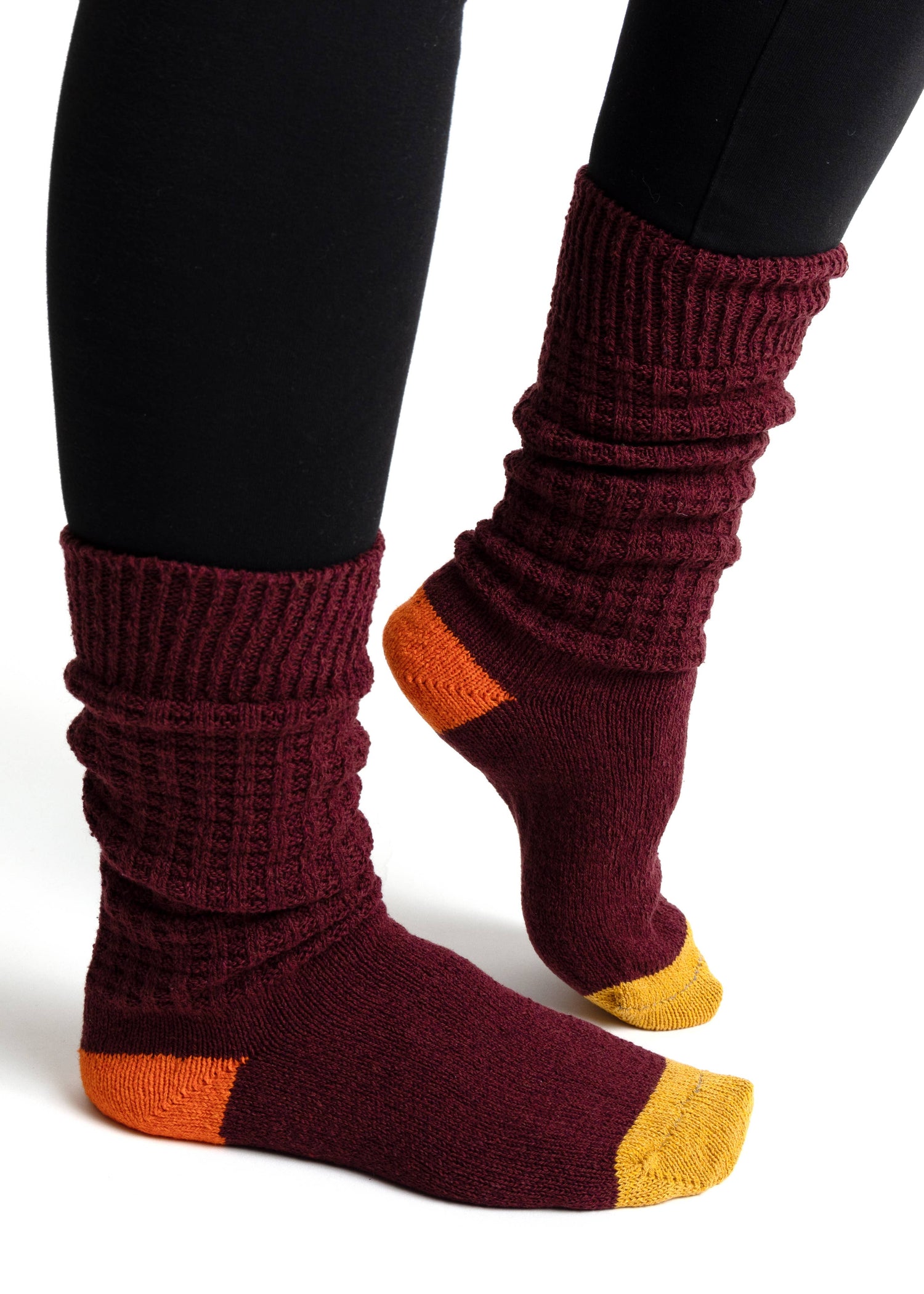 Women's Cotton Waffle Sock