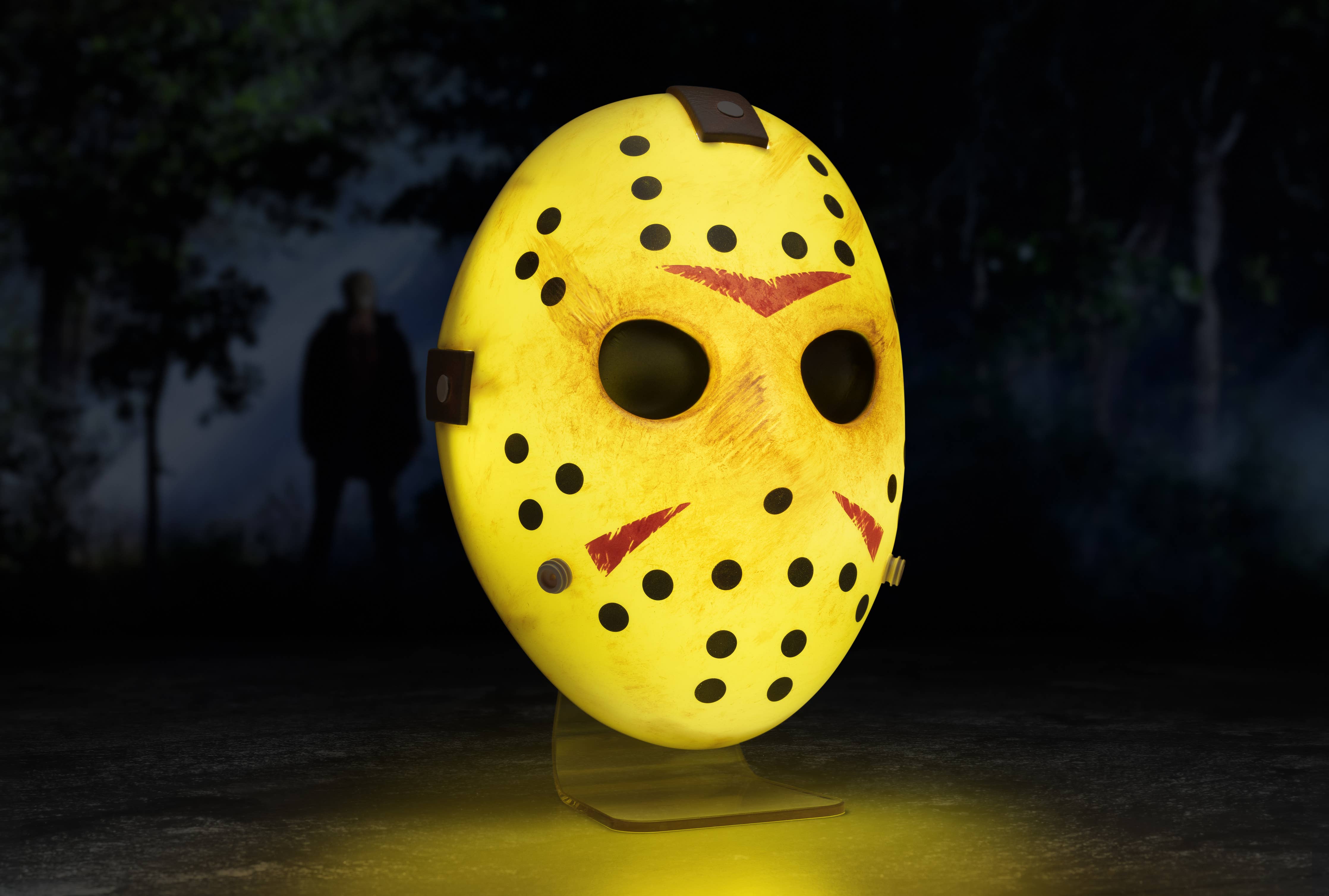 Friday the 13th Jason Voorhees hockey mask light officially licensed