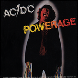 AC/DC "Powerage" Album Cover Art Sticker