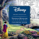 Disney Dreams Collection Thomas Kinkade Studios Coloring Book officially licensed Disney Thomas Kinkade coloring book