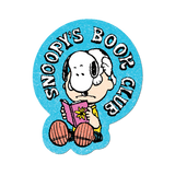Snoopy's Book Club - Die-Cut Sticker