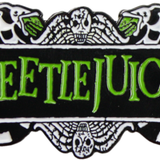 Beetlejuice Logo Enamel Pin
