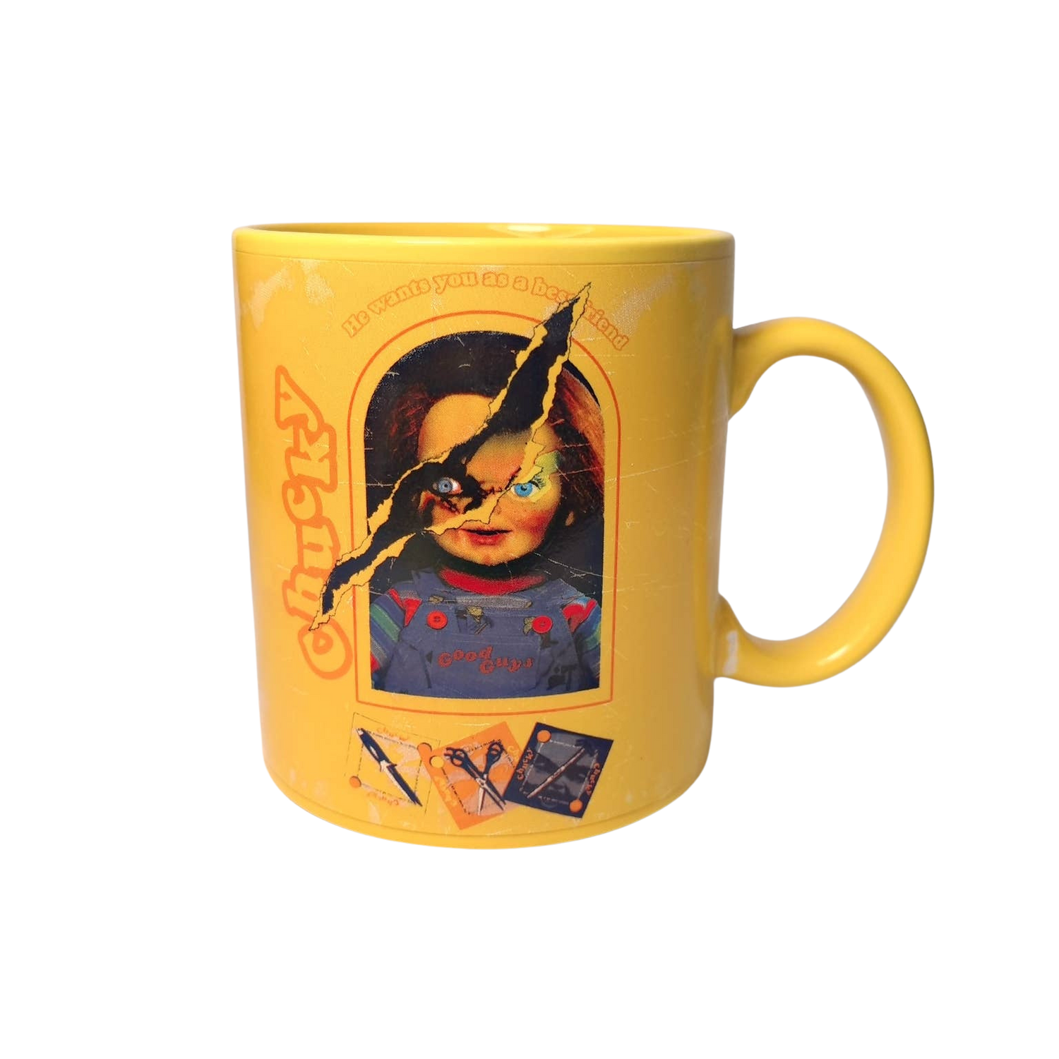 Chucky Ripped Package 20oz Ceramic Mug