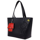Snoopy & Woodstock Faux Leather Tote Bag