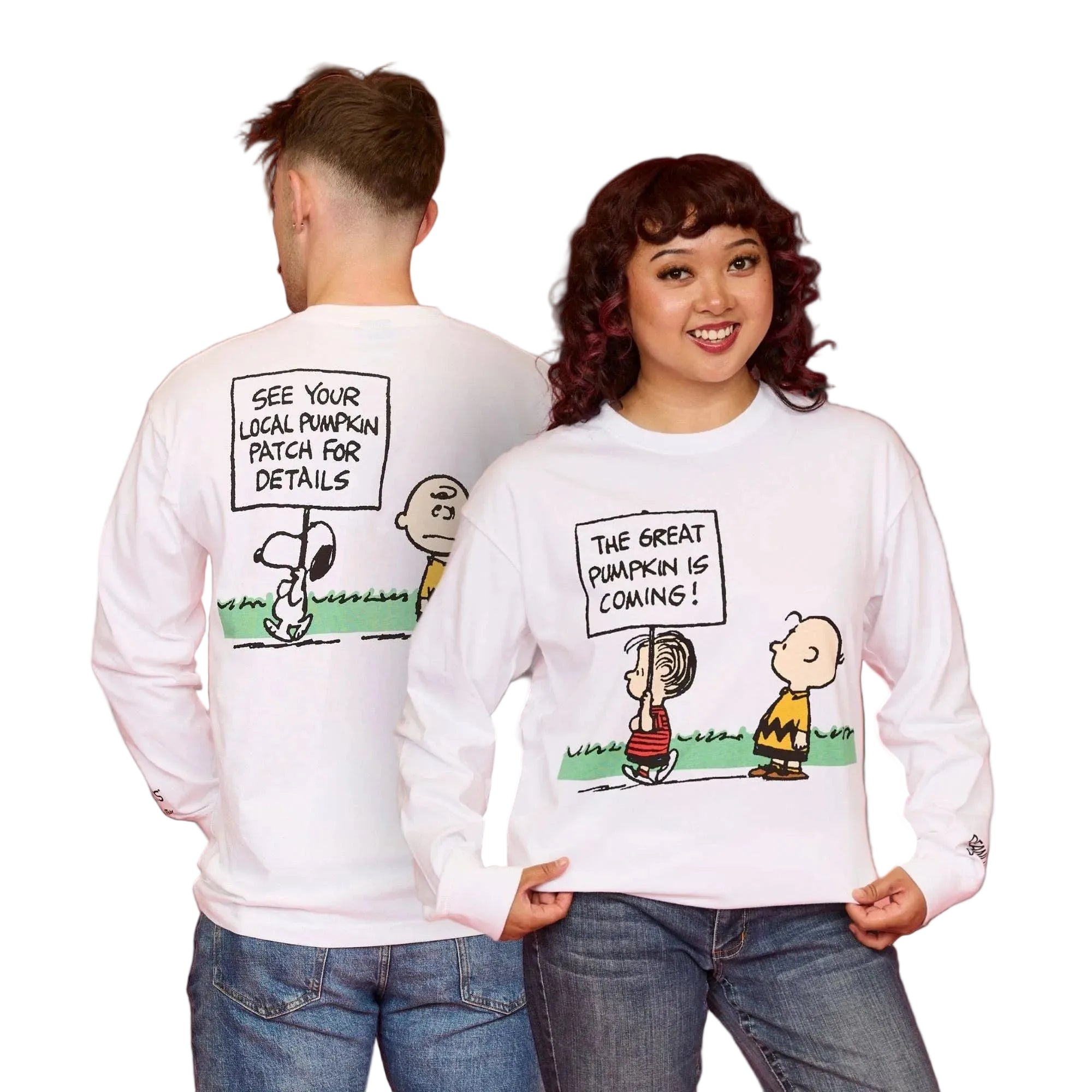 Peanuts The Great Pumpkin Charlie Brown long sleeve t-shirt