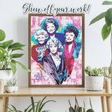 Golden Girls 1000 Piece Jigsaw Puzzle