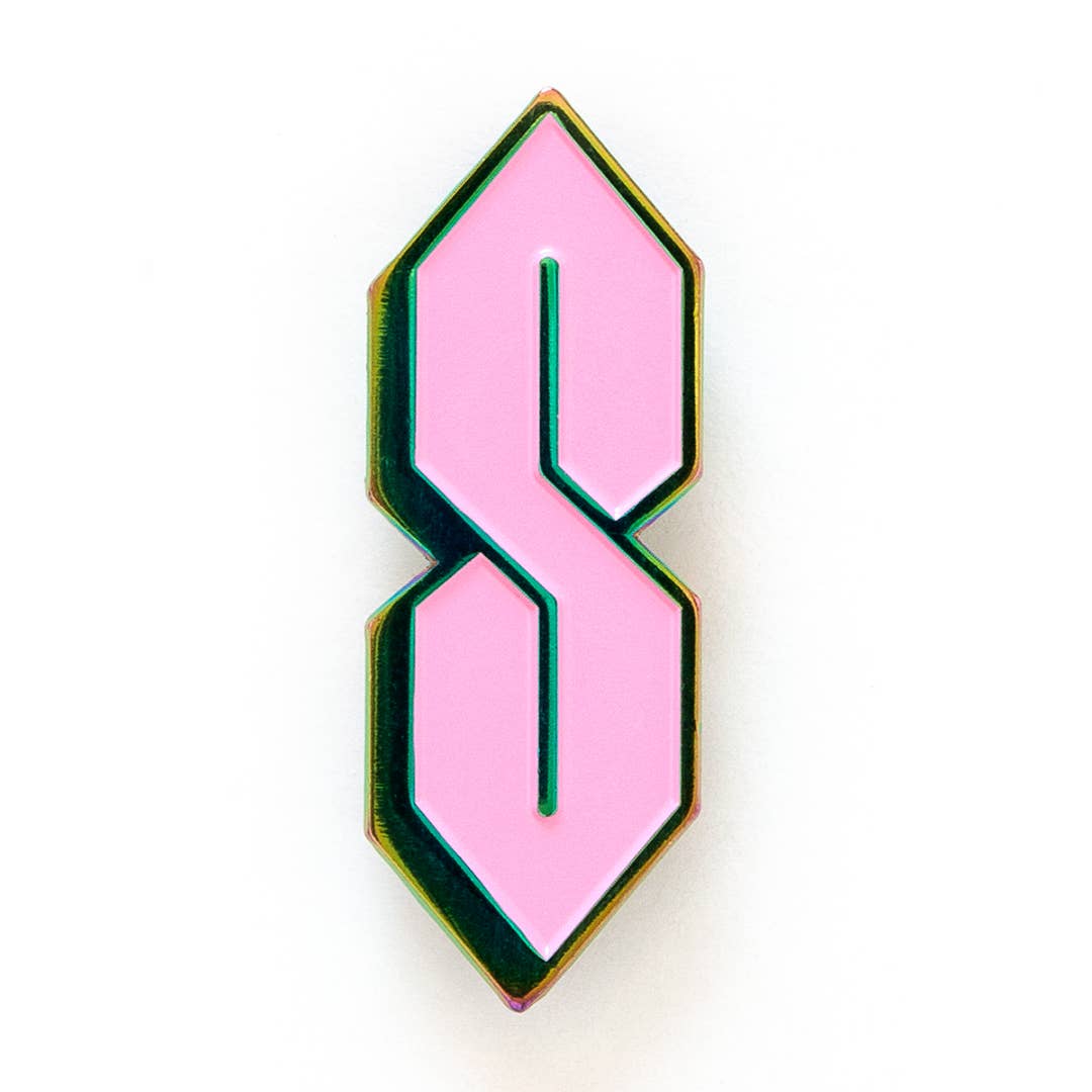 Cool S Enamel Pin