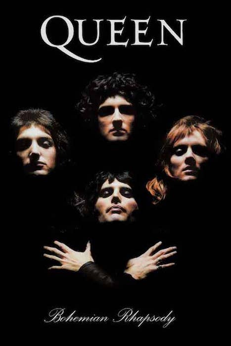 Queen Bohemian Rhapsody Album Cover Poster