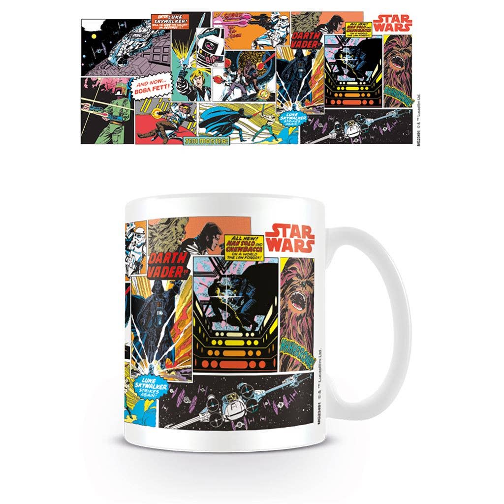 Star Wars Comic Panels Mug