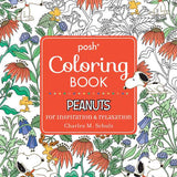 Posh Adult Coloring Book: Peanuts for Inspiration & Relaxation officially licensed Peanuts adult coloring book