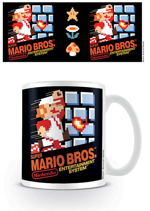 Super Mario (NES Cover) Mug