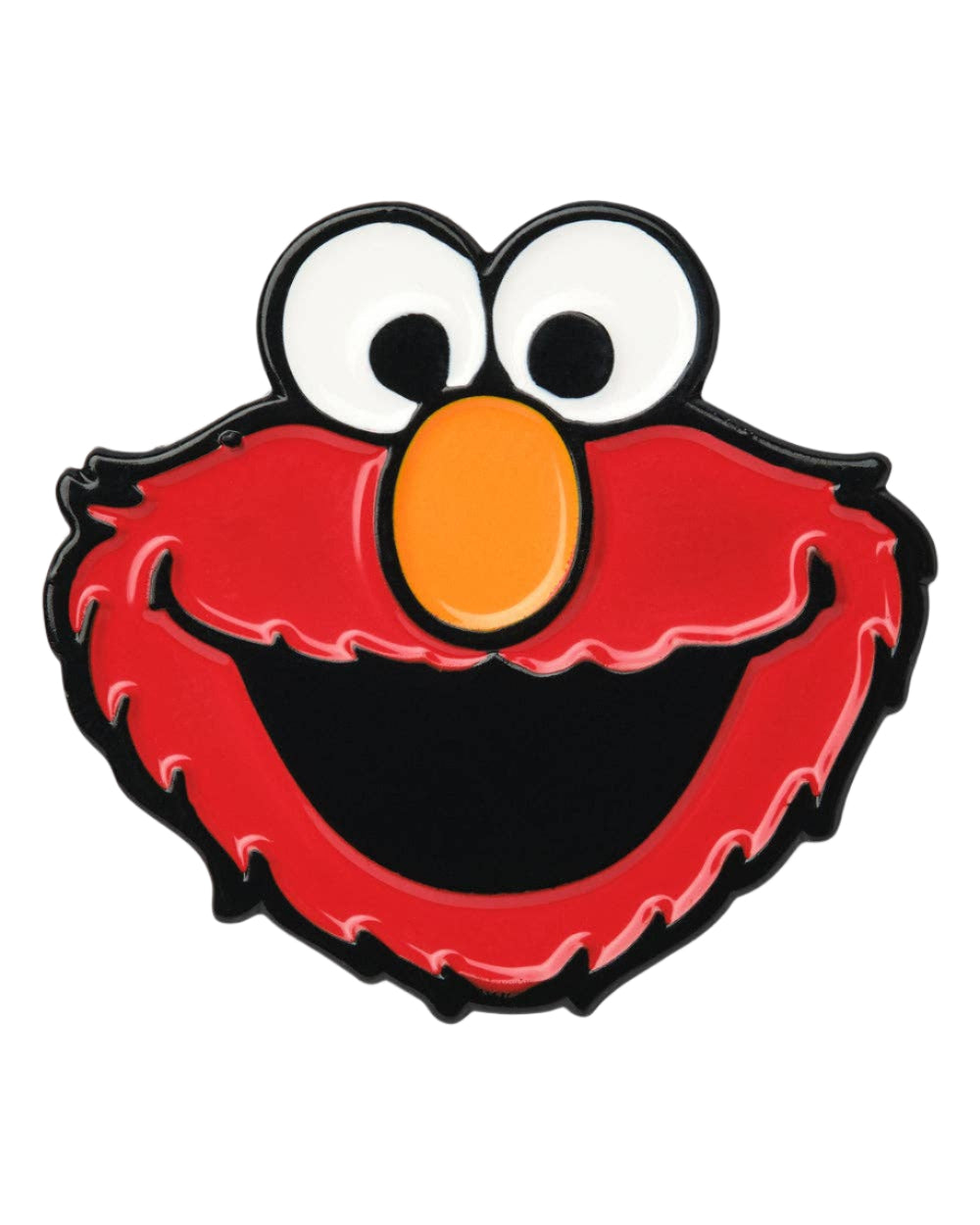 Elmo Face Enamel Pin