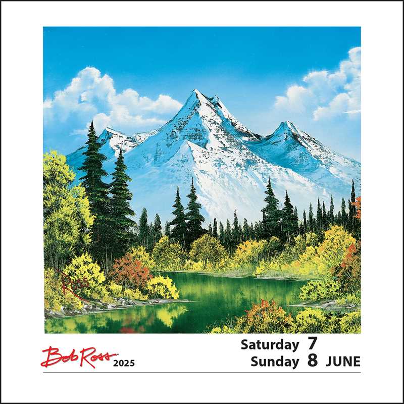 Bob Ross 2025 Day-to-Day Calendar by Bob  Ross