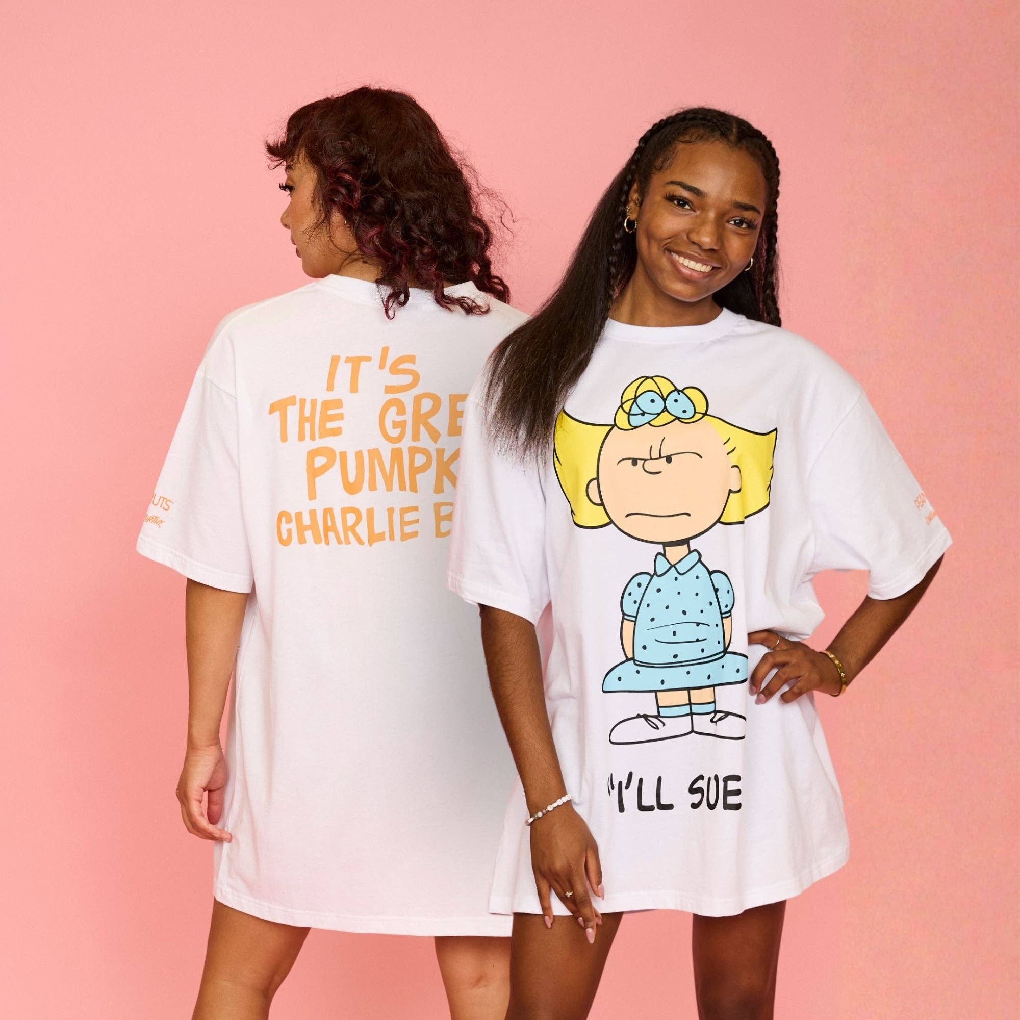 Peanuts The Great Pumpkin Charlie Brown t-shirt dress