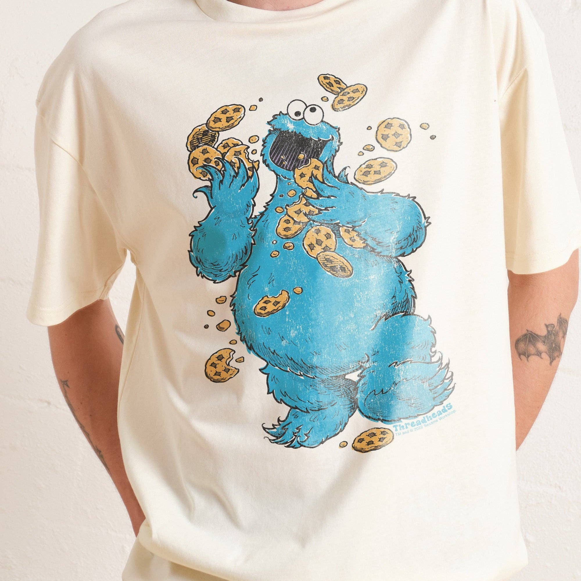 Cookie Monster Om Nom Nom T-Shirt