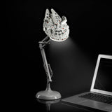 Star Wars Millennium Falcon posable desk light officially licensed