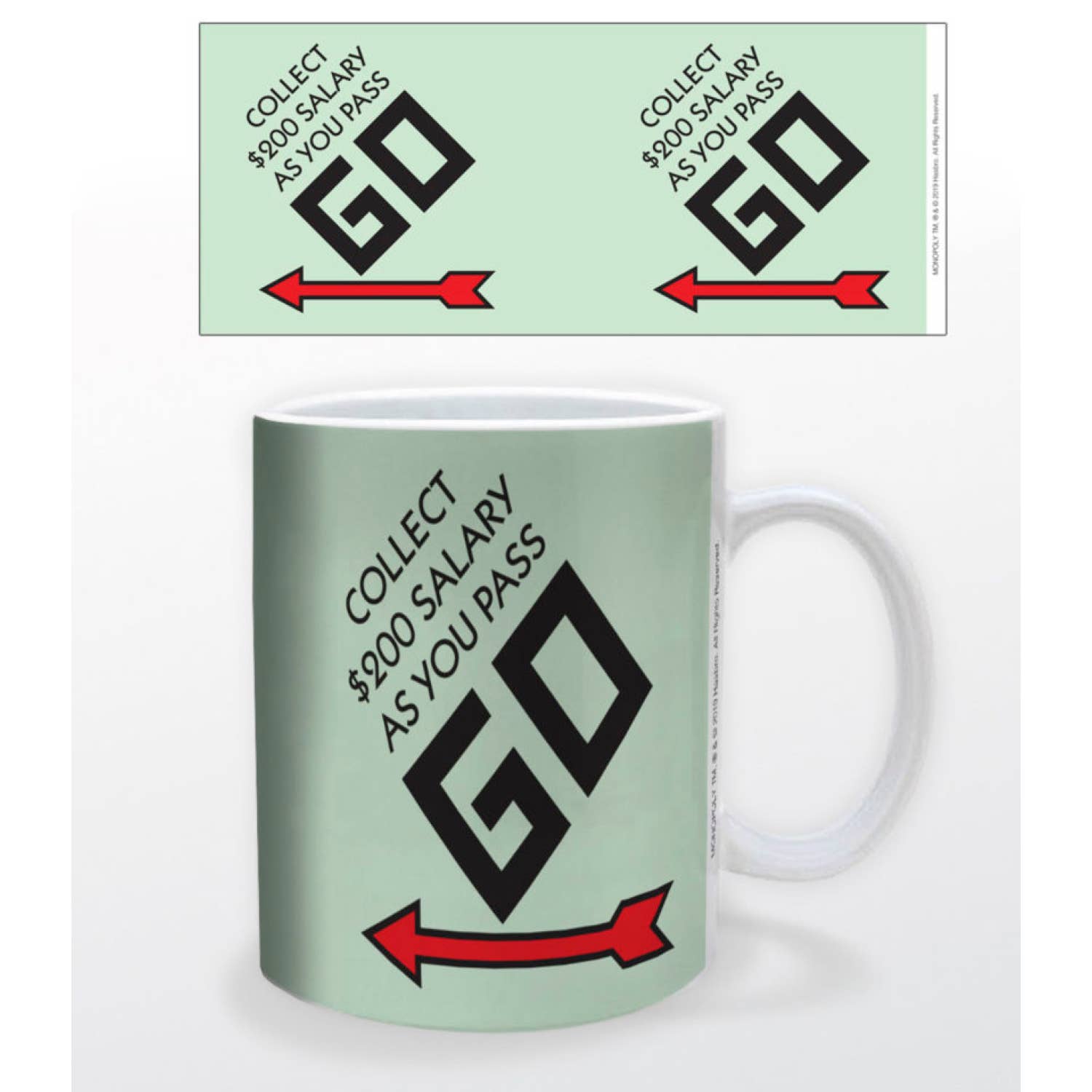 Monopoly Pass Go Mug