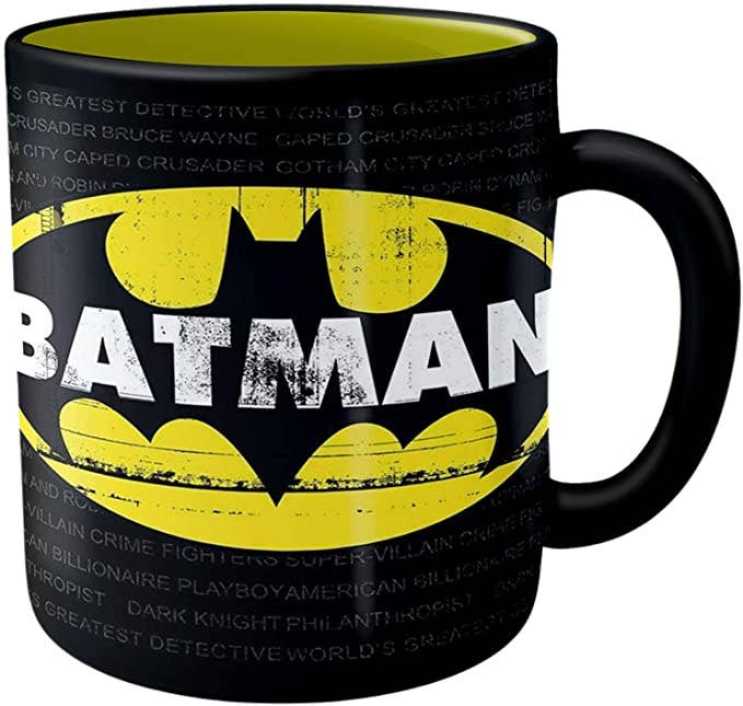 DC Comics Batman 20oz Ceramic Mug officially licensed DC Comics Batman ceramic mug