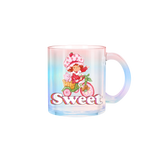 Strawberry Shortcake Sweet Bike Iridescent Glass Mug