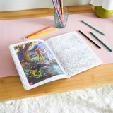 Disney Dreams Collection Coloring Book by Thomas Kinkade Studios
