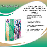 Golden Girls 1000 Piece Jigsaw Puzzle