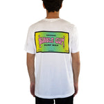 Bubble Gum Surf Wax Throwback Gradient Vintage White surf t-shirt