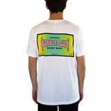Bubble Gum Surf Wax Throwback Gradient Vintage White surf t-shirt