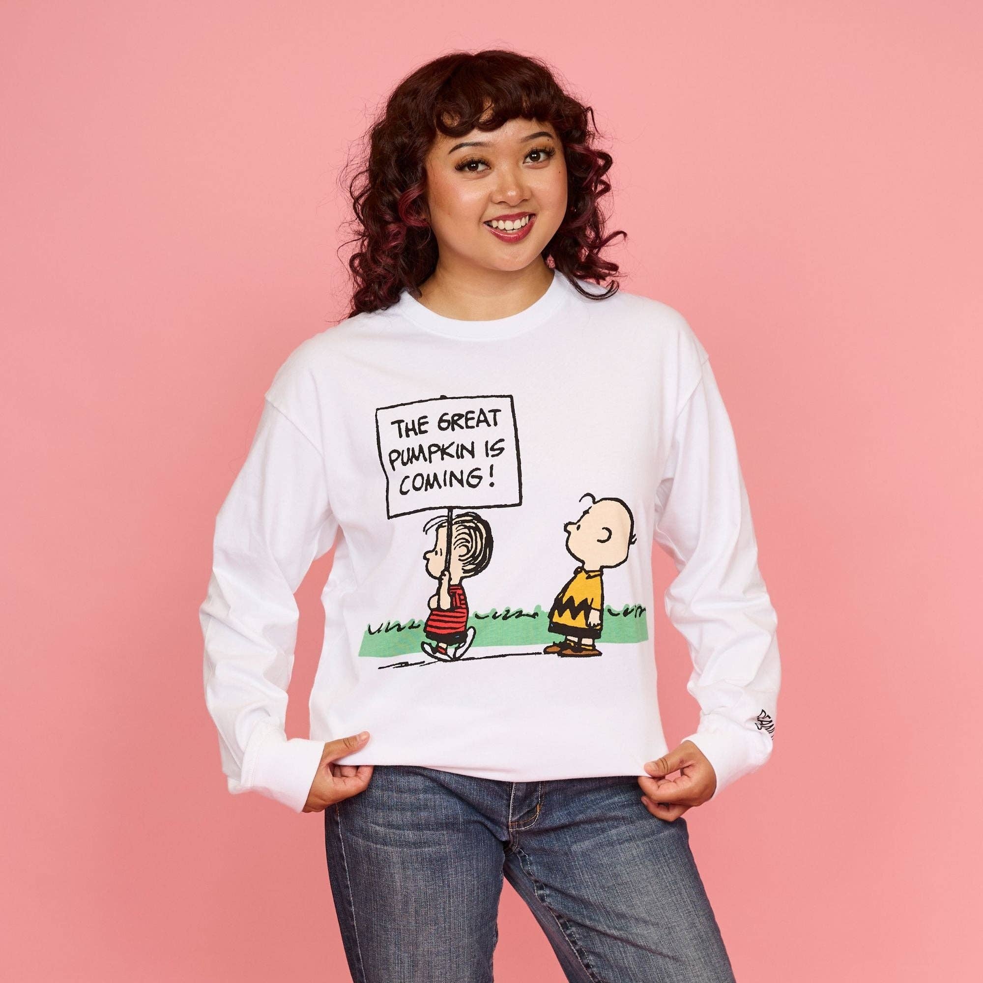 Peanuts The Great Pumpkin Charlie Brown long sleeve t-shirt