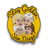 Golden Girls "Stay Golden" Enamel Pin