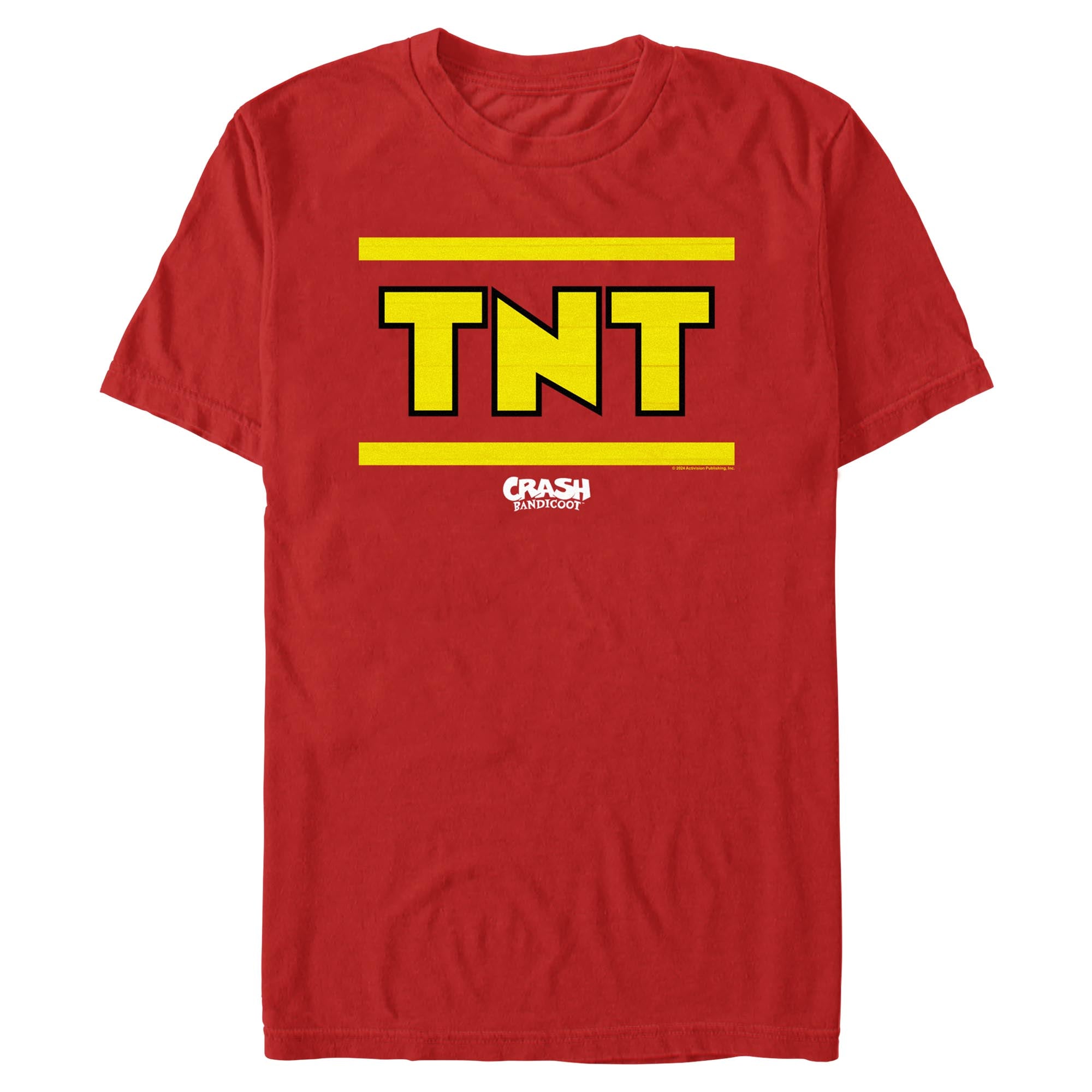 officially licensed Crash Bandicoot Tnt Box T-Shirt tee