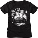 officially licensed Amityville Horror One Color Logo women's tee