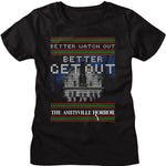 officially licensed Amityville Horror Get Out women's tee