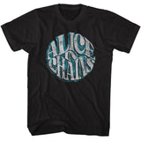 Alice in Chains Alice In Chains Circle Text graphic t-shirt