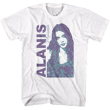Alanis Morissette Alanis Morissette Duotone graphic t-shirt