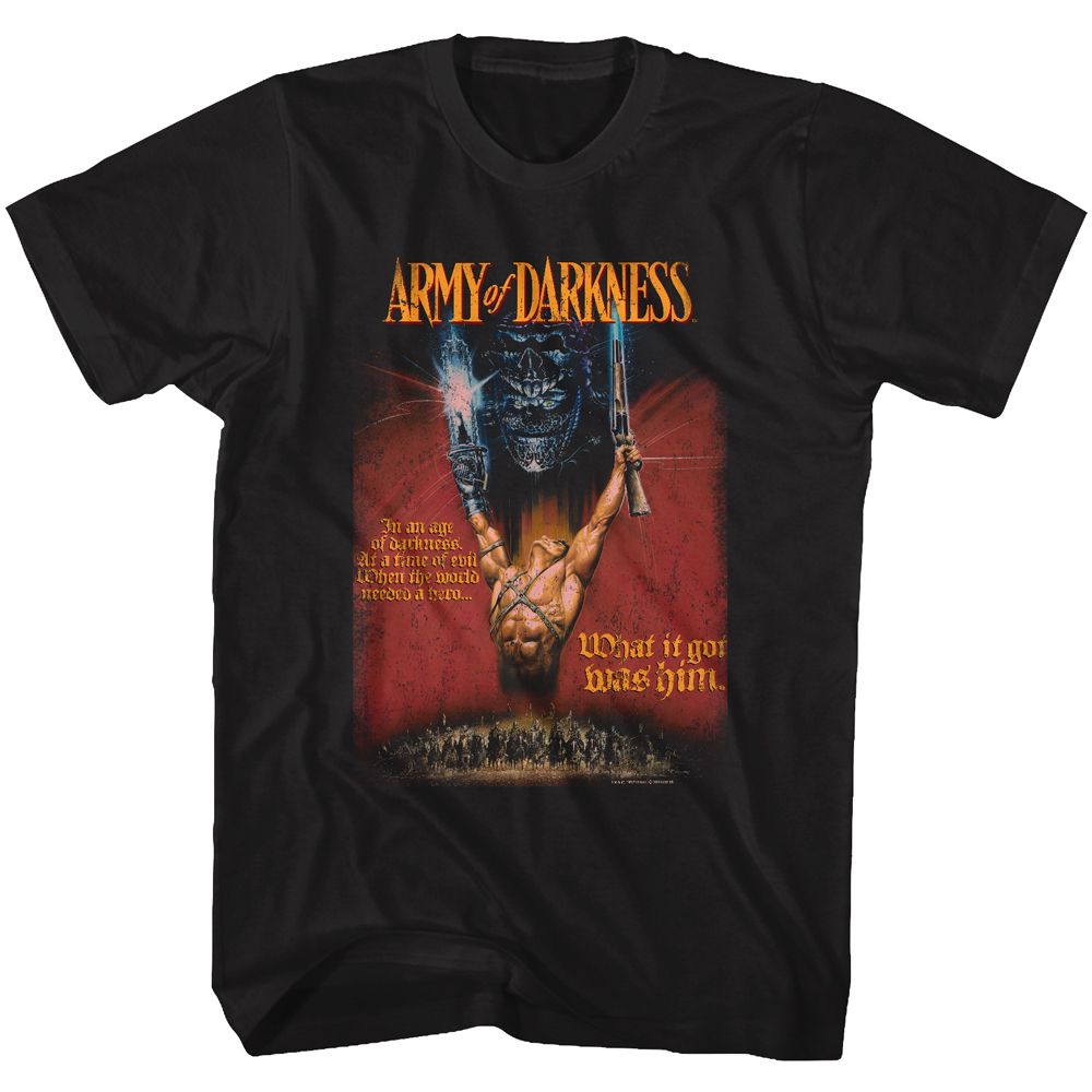 officially licensed Army of Darkness Poster T-Shirt tee
