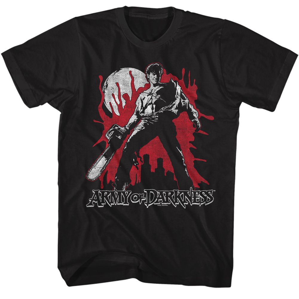 officially licensed Army of Darkness Bloody AOD T-Shirt tee