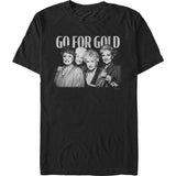 officially licensed The Golden Girls Go For Gold T-Shirt tee