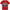 Bright red t-shirt featuring retro Atari Yars’ Revenge artwork, with a robotic insect design in bold detail inside a circular cosmic frame with the title above.