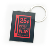 Insert Coin Key Chain (Acrylic)