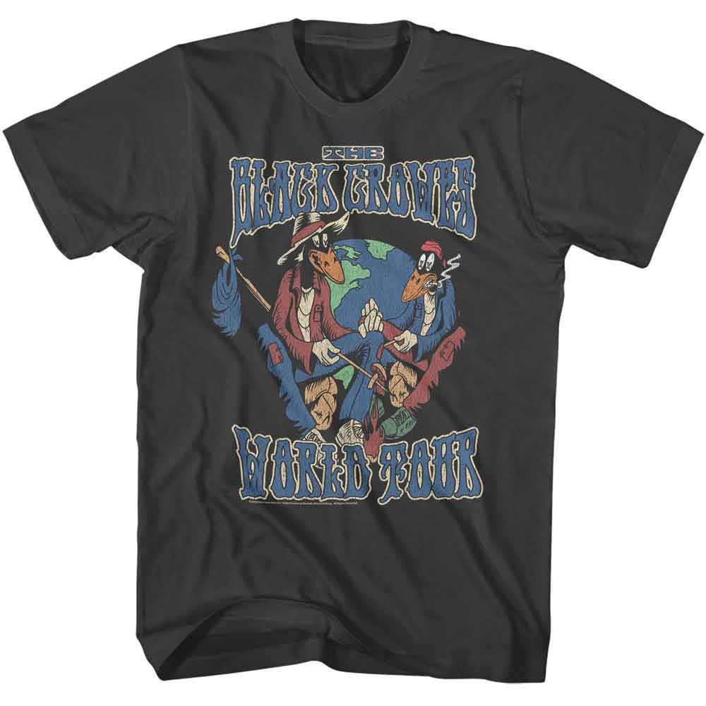 officially licensed The Black Crowes World Tour T-Shirt tee