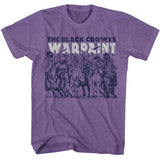officially licensed The Black Crowes Warpaint T-Shirt tee