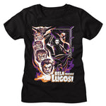 officially licensed Bela Lugosi Bat Transformation women's tee