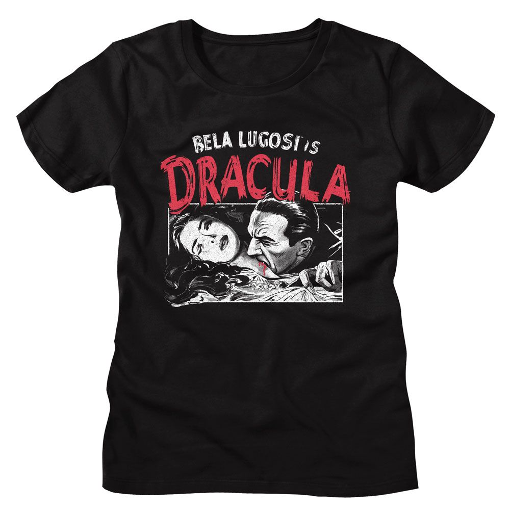 officially licensed Bela Lugosi Dracula Feeding women's tee