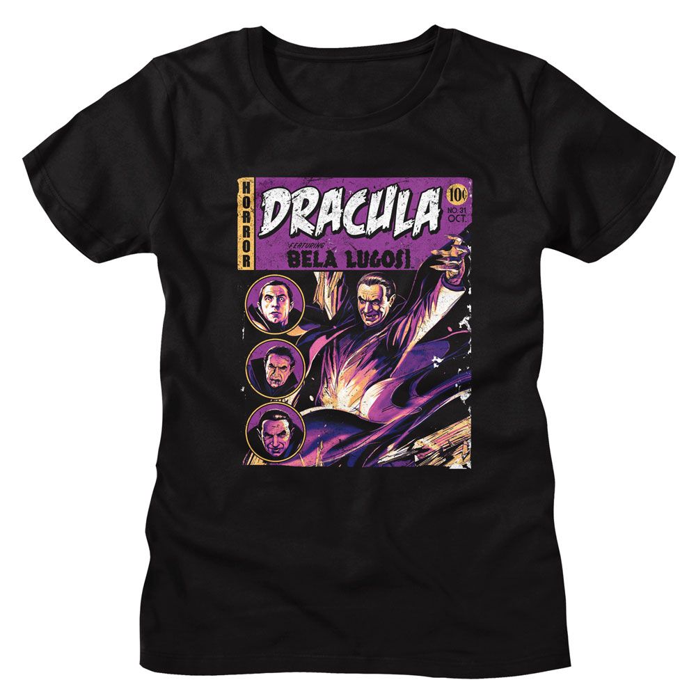 officially licensed Bela Lugosi Comic Style women's tee