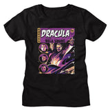 officially licensed Bela Lugosi Comic Style women's tee
