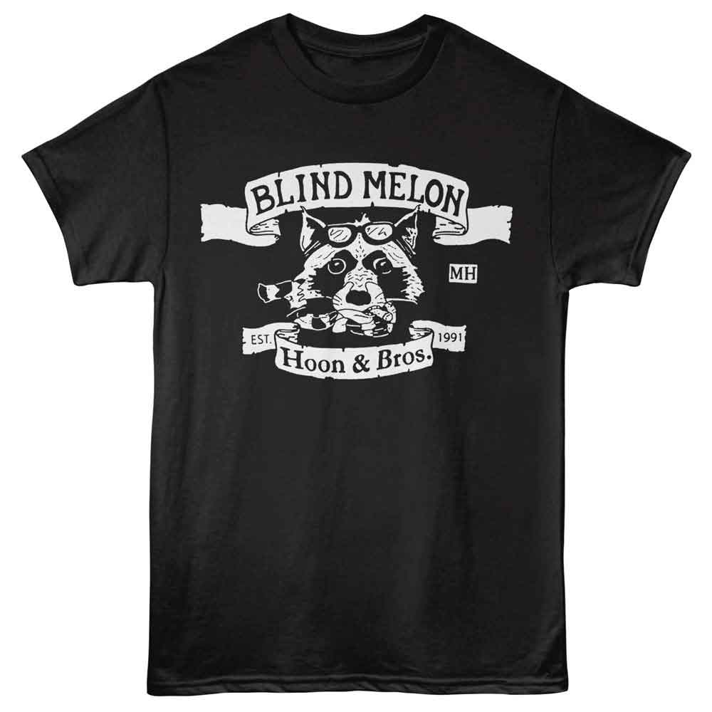 officially licensed Blind Melon Hoon and Bros Raccoon T-Shirt tee