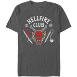 Vintage style Hellfire Club Stranger Things t-shirt inspired by Hawkins High Dungeons and Dragons club